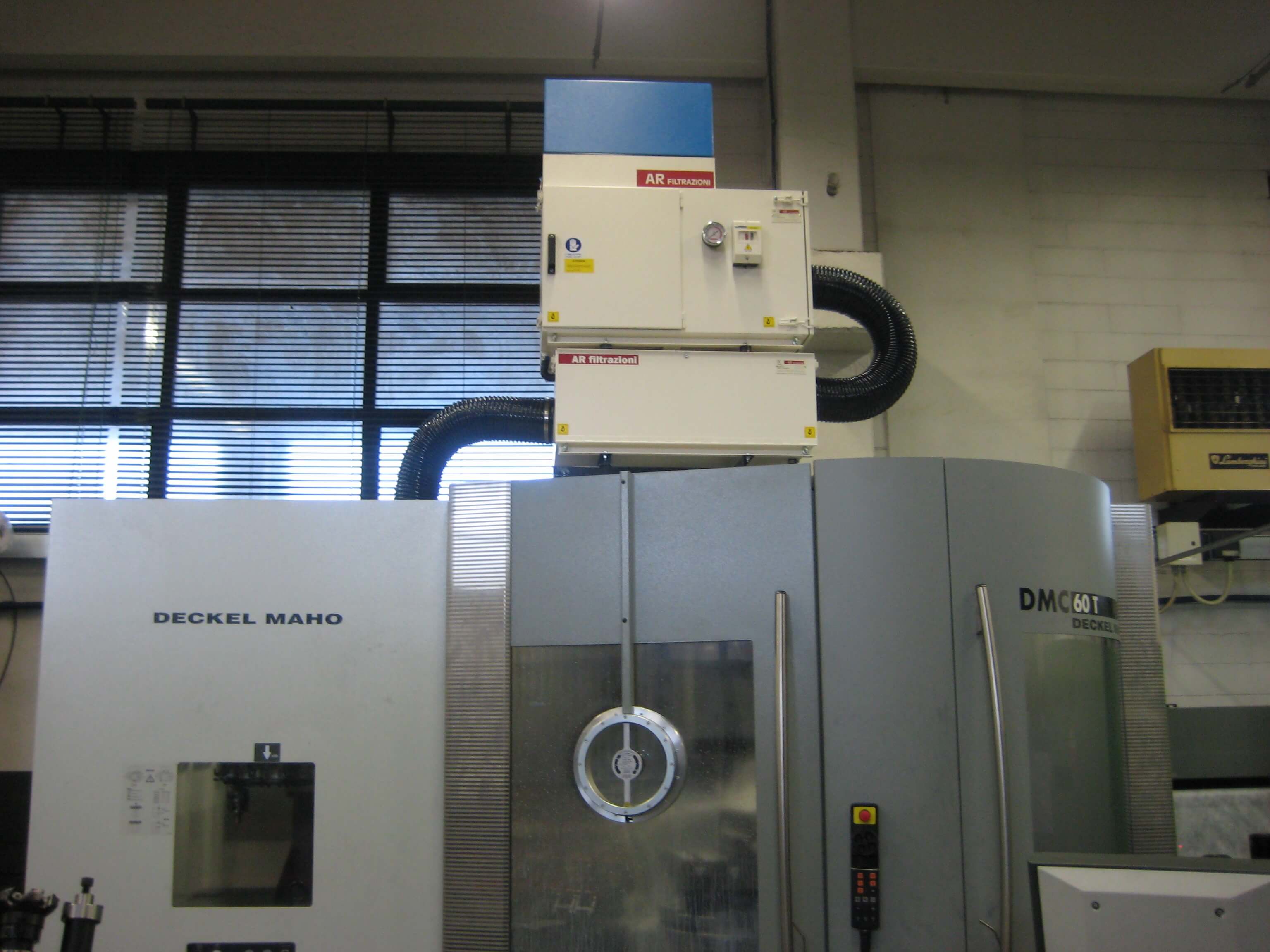 AR Filtrazioni | Filtros de neblinas de aceite para maquina herramientas DMG MORI y DECKEL MAHO