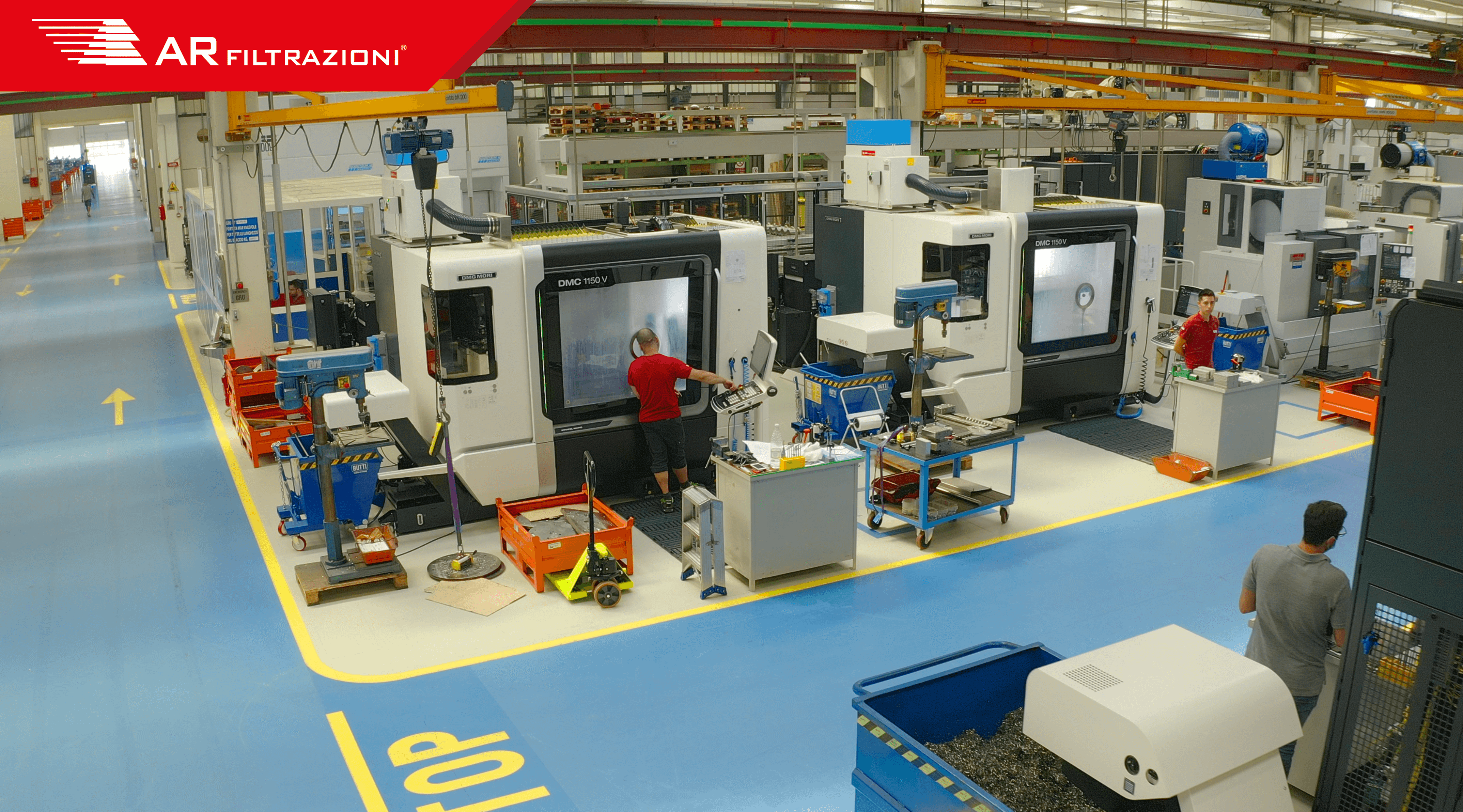 AR Filtrazioni | Filtros de neblinas de aceite para maquina herramientas DMG MORI y DECKEL MAHO