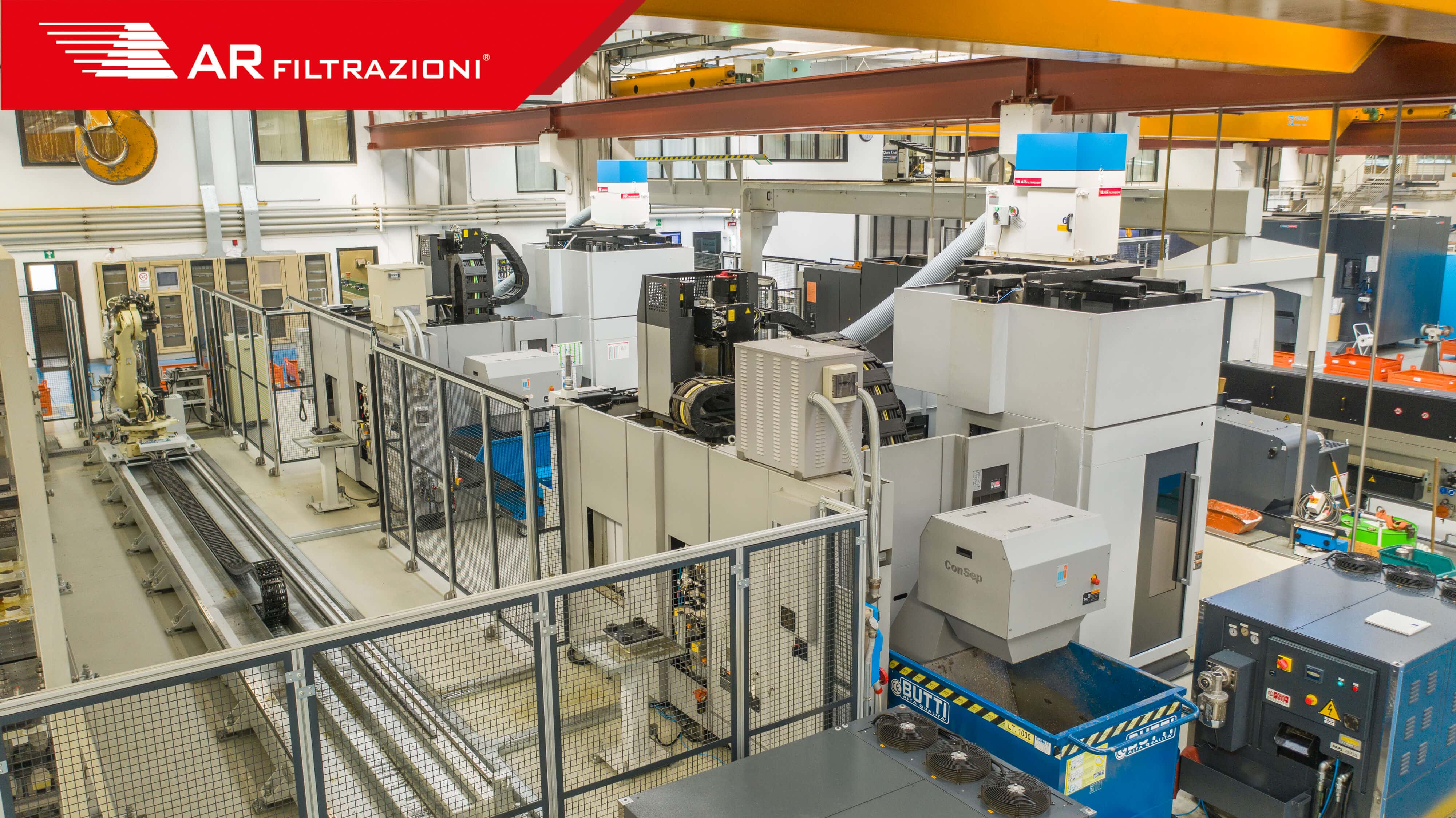 AR Filtrazioni | Filtros de neblinas de aceite para maquina herramientas Dmg mori y Deckel Maho