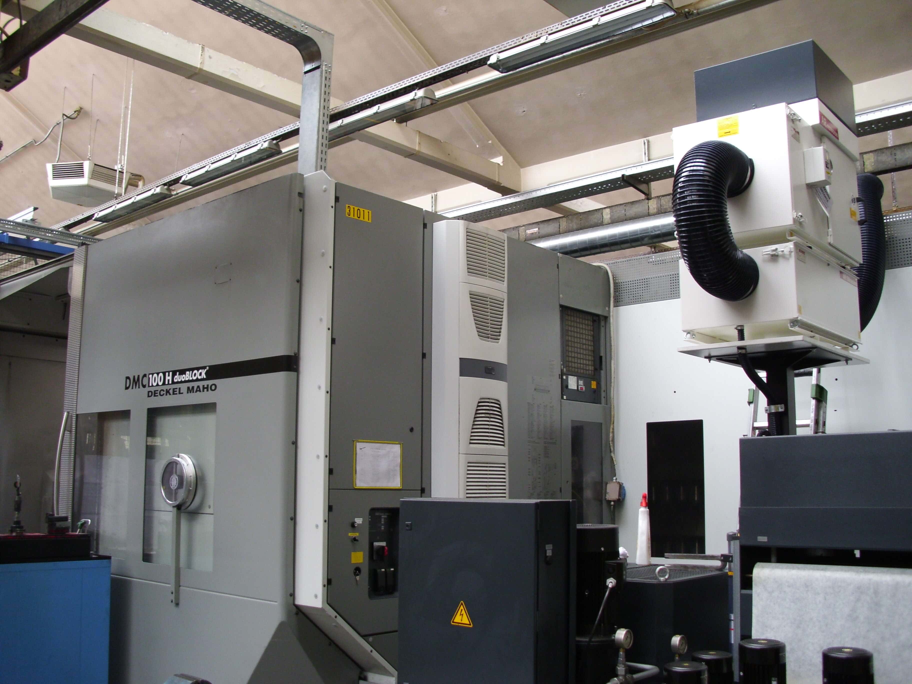 AR Filtrazioni | Filtros de neblinas de aceite para maquina herramientas DMG MORI y DECKEL MAHO