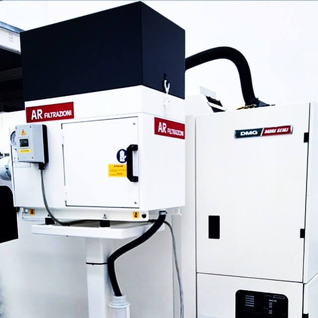 AR Filtrazioni | Filtros de neblinas de aceite para maquina herramientas DMG MORI