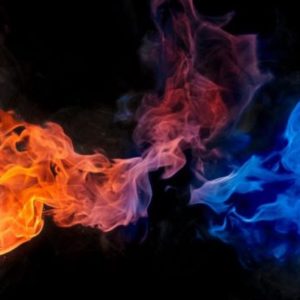 Polvo de materiales inflamables y explosivos