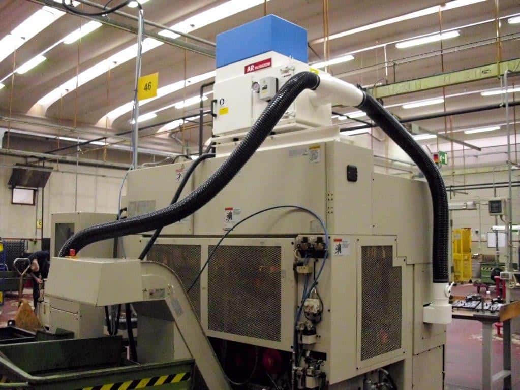AR Filtrazioni, depurazione nebbie oleose e fumi Takisawa Machine Tool