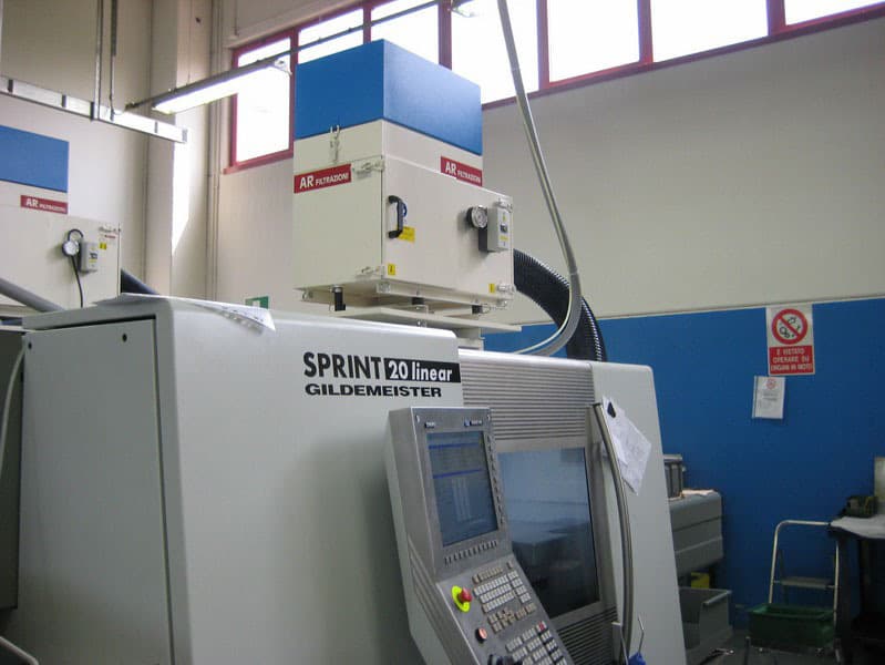 AR Filtrazioni, filtri nebbie oleose e depurazione fumi torni Gildemeister DMG Mori