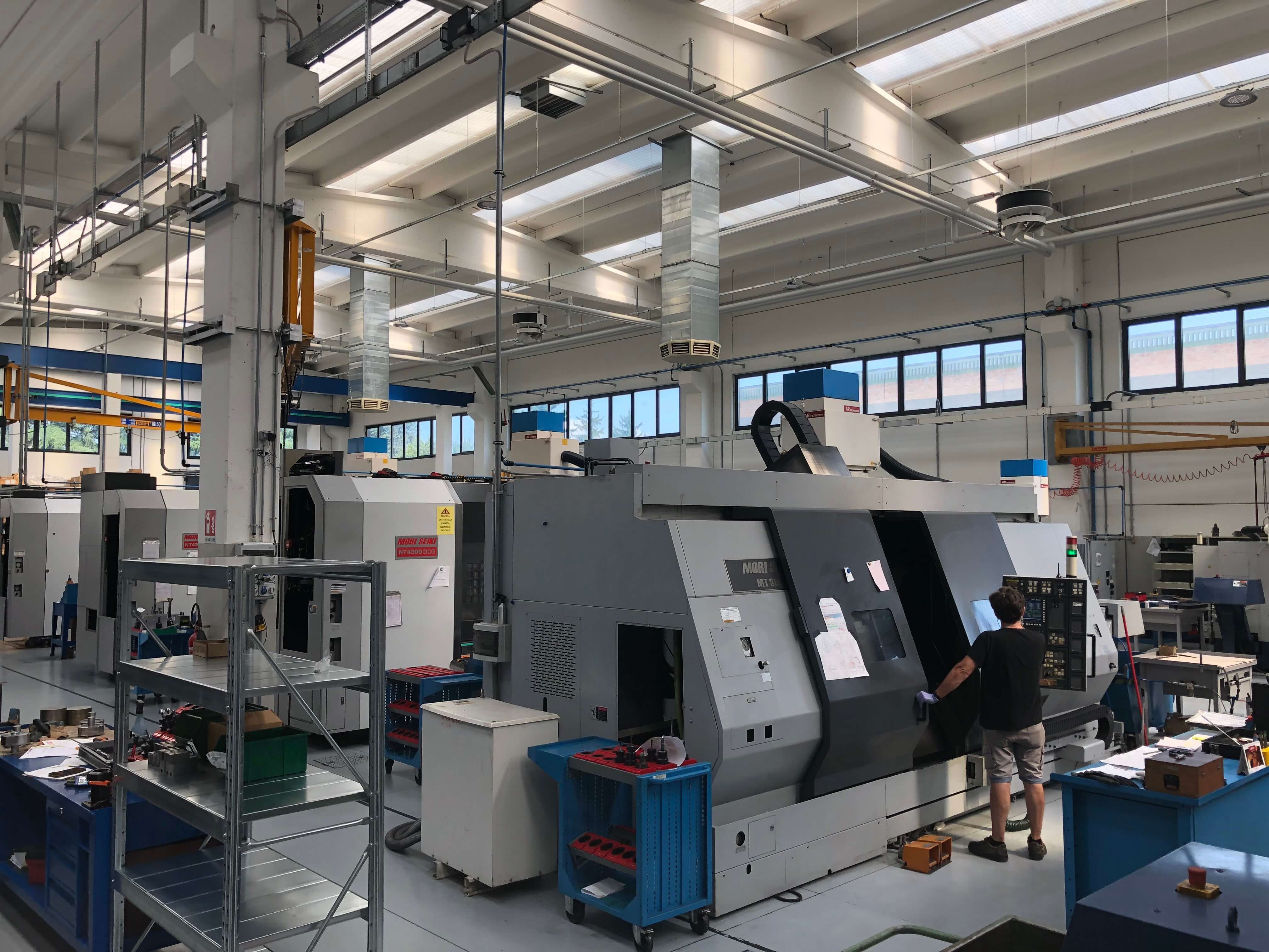 AR Filtrazioni | Aspiratori per nebbie oleose torni DMG Mori Seiki - Gildemaister