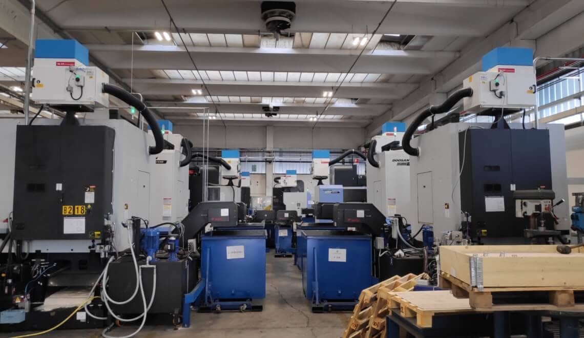 AR Filtrazioni | Depuratori per nebbie oleose, fumi e polveri derivanti da lavorazioni meccaniche