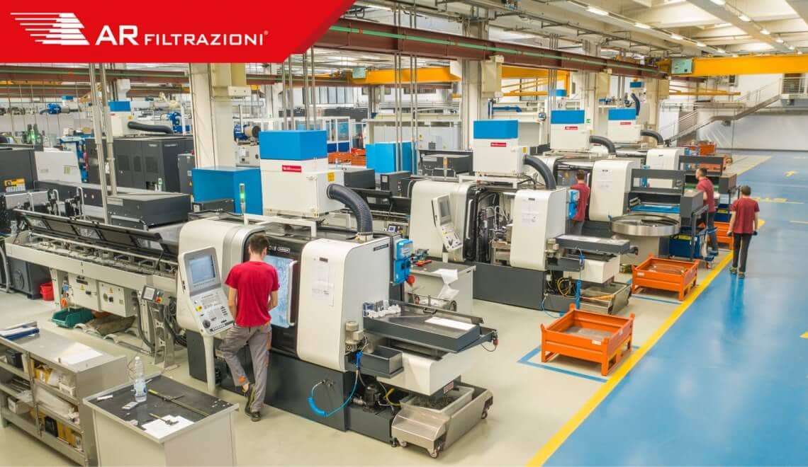 AR Filtrazioni | Depuratori per nebbie oleose, fumi e polveri derivanti da lavorazioni meccaniche